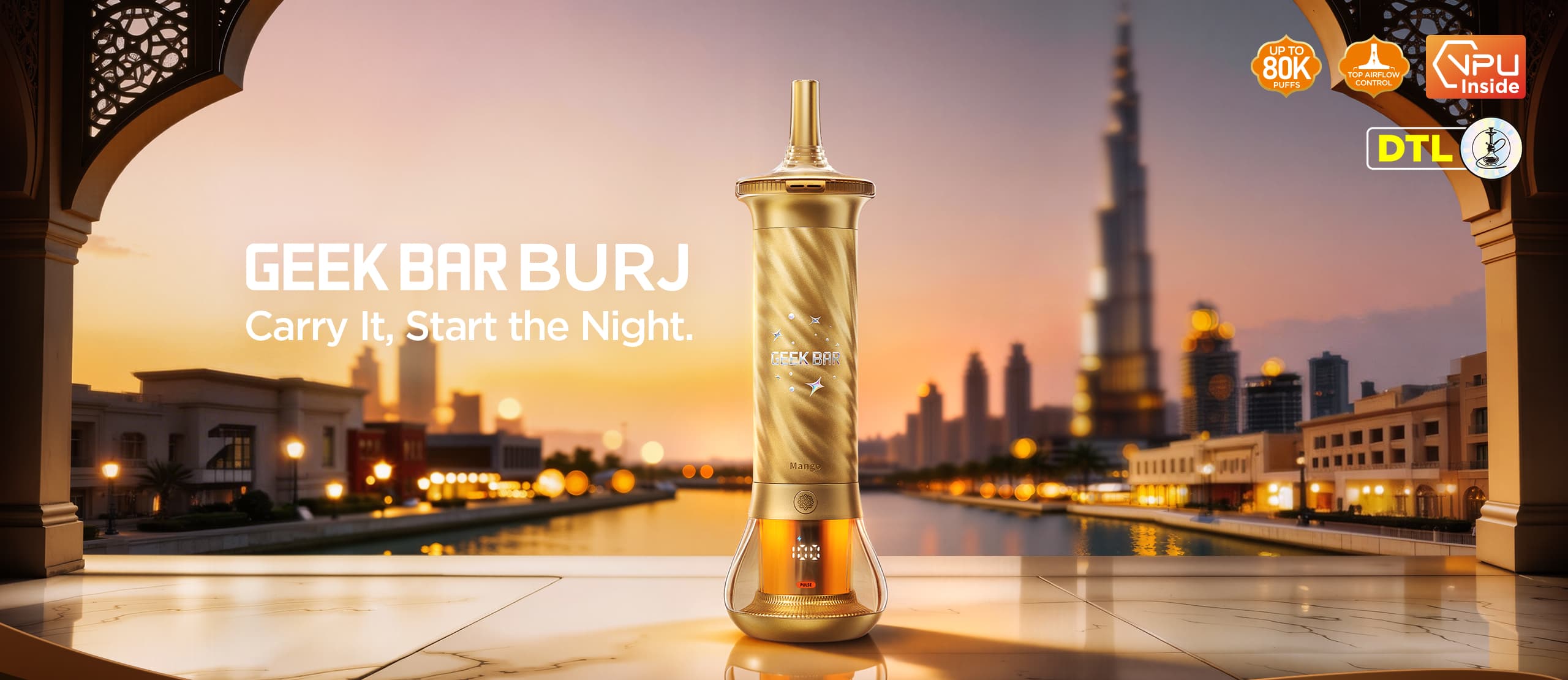 Geek Bar Burj 80000 Puffs